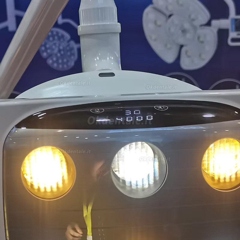 KY KY-P128 Lampada per poltrona odontoiatrica, Lampada LED senza ombre per impianti